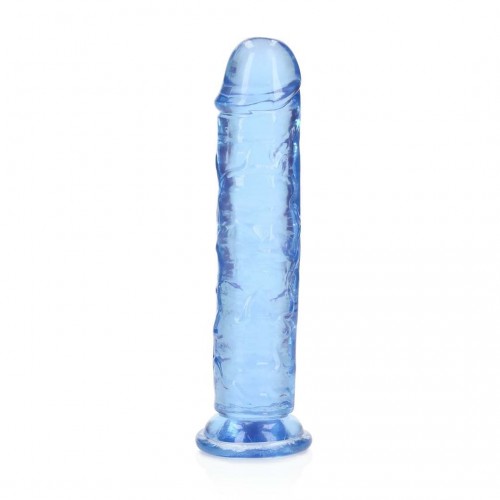 Ρεαλιστικό Ομοίωμα Πέους Με Βεντούζα - Shots Real Rock Realistic Dildo With Suction Cup Blue 20cm