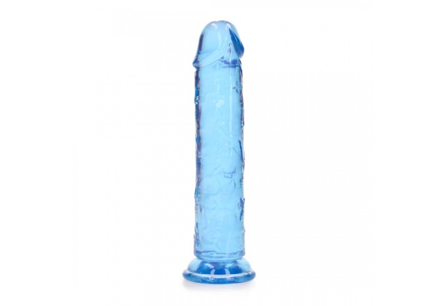 Ρεαλιστικό Ομοίωμα Πέους Με Βεντούζα - Shots Real Rock Realistic Dildo With Suction Cup Blue 20cm