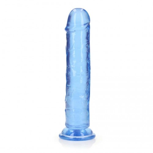 Ρεαλιστικό Ομοίωμα Πέους Με Βεντούζα - Shots Real Rock Realistic Dildo With Suction Cup Blue 22cm