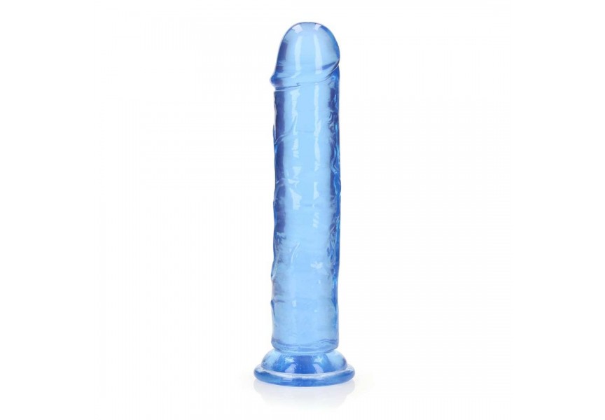 Shots Real Rock Realistic Dildo With Suction Cup Blue 22cm