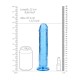 Shots Real Rock Realistic Dildo With Suction Cup Blue 22cm