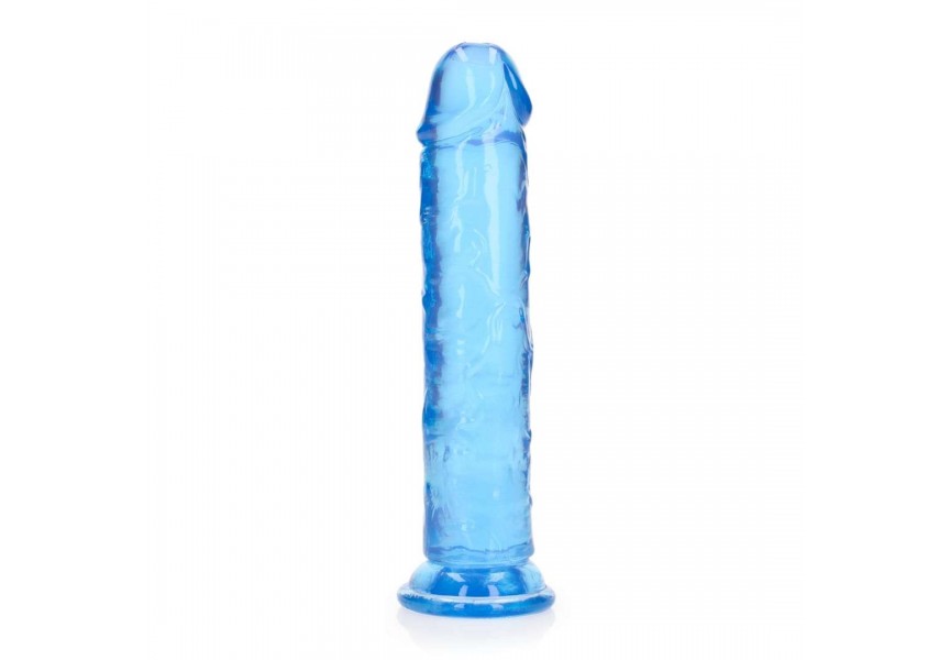 Shots Real Rock Realistic Dildo With Suction Cup Blue 22cm