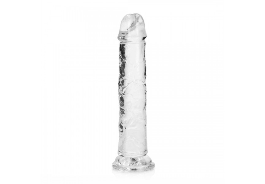 Shots Real Rock Realistic Dildo With Suction Cup Clear 20cm