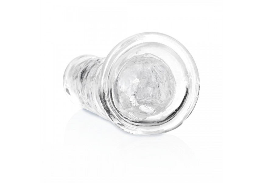 Shots Real Rock Realistic Dildo With Suction Cup Clear 20cm