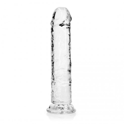 Shots Real Rock Realistic Dildo With Suction Cup Clear 22cm