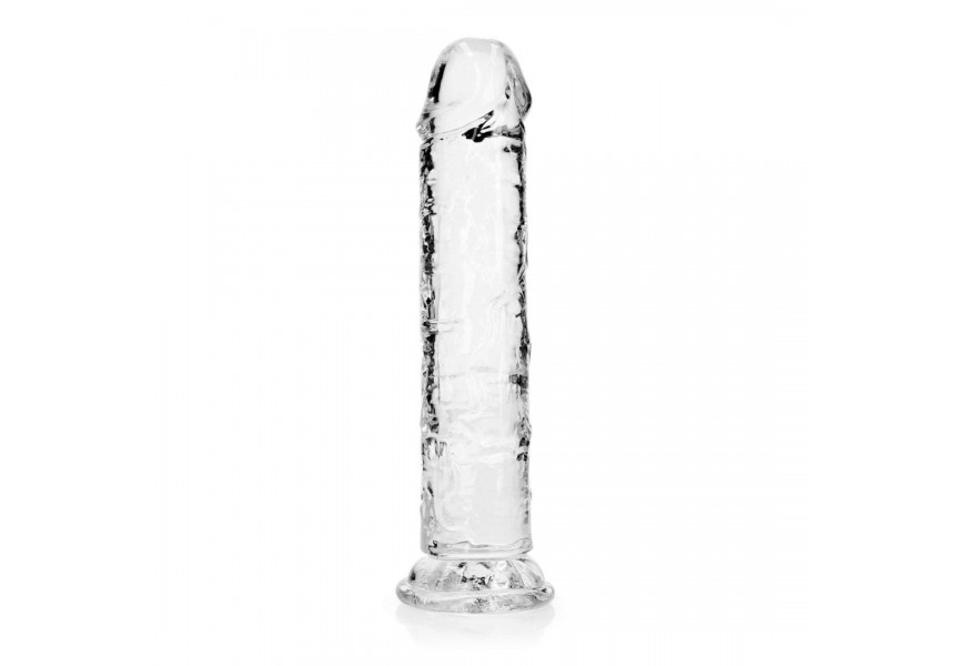 Ρεαλιστικό Ομοίωμα Πέους Με Βεντούζα - Shots Real Rock Realistic Dildo With Suction Cup Clear 22cm