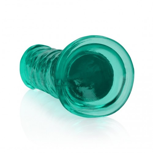 Ρεαλιστικό Ομοίωμα Πέους Με Βεντούζα - Shots Real Rock Realistic Dildo With Suction Cup Green 20cm