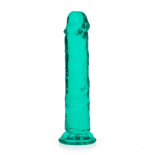 Ρεαλιστικό Ομοίωμα Πέους Με Βεντούζα - Shots Real Rock Realistic Dildo With Suction Cup Green 20cm