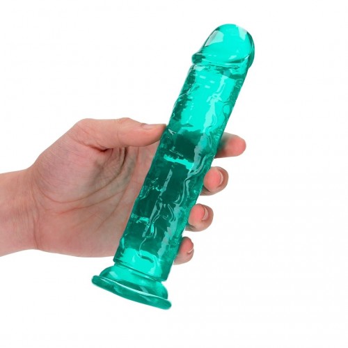 Ρεαλιστικό Ομοίωμα Πέους Με Βεντούζα - Shots Real Rock Realistic Dildo With Suction Cup Green 20cm