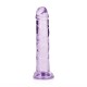 Shots Real Rock Realistic Dildo With Suction Cup Purple 15.5cm