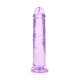 Shots Real Rock Realistic Dildo With Suction Cup Purple 22cm