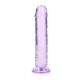 Shots Real Rock Realistic Dildo With Suction Cup Purple 22cm