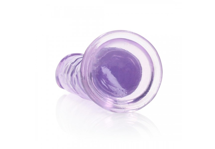 Shots Real Rock Realistic Dildo With Suction Cup Purple 22cm