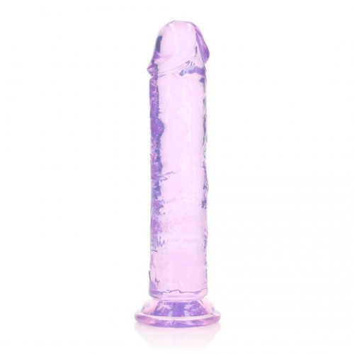 Shots Real Rock Realistic Dildo With Suction Cup Purple 22cm