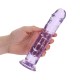 Shots Real Rock Realistic Dildo With Suction Cup Purple 22cm