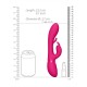Ροζ Δονητής Rabbit Με Εσωτερική Διέγερση Σημείου G - Shots Vive Tama Wave & Vibrating G Spot Rabbit Pink 23cm