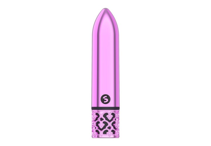 Ροζ Μίνι Επαναφορτιζόμενος Δονητής - Shots Glamour Powerful Rechargeable Mini Vibrator Pink 10.6cm