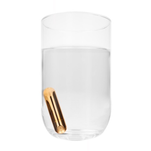 Shots 10 Speed Rechargeable Bullet Gold 7.7cm