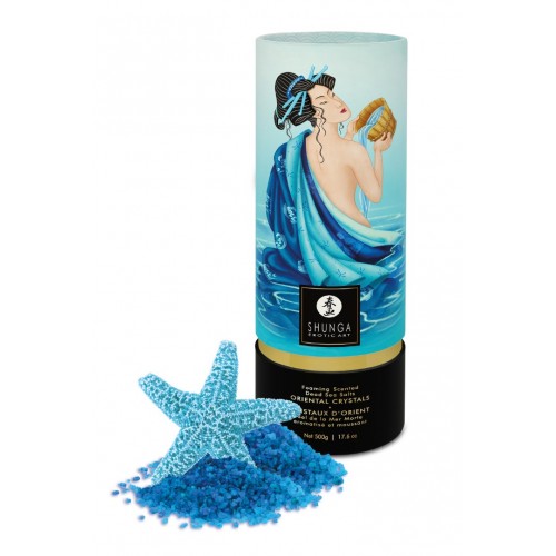 Άλατα Μπάνιου - Shunga Erotic Art Oriental Crystals Bath Salts Ocean Tempations 500gr