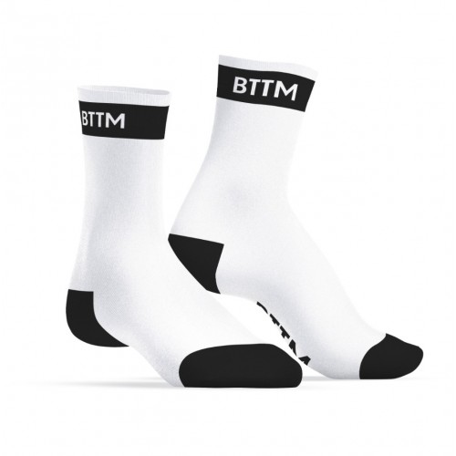 Ασπρόμαυρες Φετιχιστικές Κάλτσες - SneakXX Sneaker Socks ΒΤΤΜ Black/White