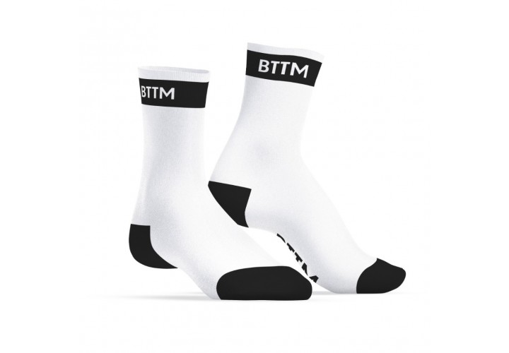 Ασπρόμαυρες Φετιχιστικές Κάλτσες - SneakXX Sneaker Socks ΒΤΤΜ Black/White