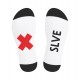 SneakXX Sneaker Socks SLVE Black/White