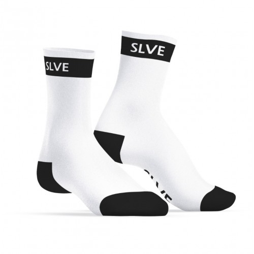 Ασπρόμαυρες Φετιχιστικές Κάλτσες - SneakXX Sneaker Socks SLVE Black/White