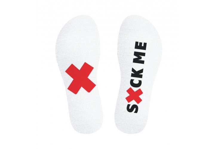 Λευκές Φετιχιστικές Κάλτσες - SneakXX Sneaker Socks Sxck Me White
