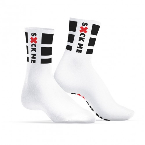 SneakXX Sneaker Socks Sxck Me White