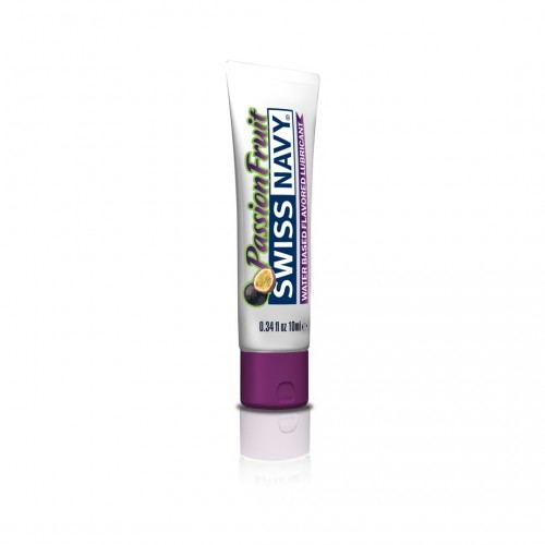 Swiss Navy Water Based Flavored Lubricant Passion Fruit 10ml