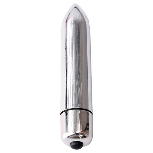 Ασημί Μίνι Δονητής - Toyz4lovers Vibrating Bullet Classic Silver 9cm