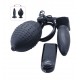 Μαύρη Φουσκωτή Πρωκτική Σφήνα Με Δόνηση - Toyz4lovers Timeless Anal Explorer Inflatable Vibrating Plug Black 11cm