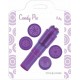Μωβ Κλειτοριδικός Δονητής Με Κεφαλές - Toyz4lovers Candy Pie Pulsy Clitoral Vibrator Purple 10cm