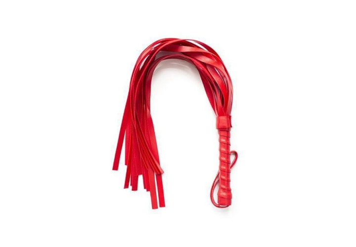 Κόκκινο Δερμάτινο Μαστίγιο - Toyz4Lovers Squash Whip Red