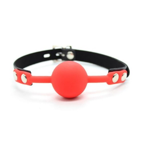 Toyz4Lovers Silicone Ball Gag Red