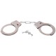 Ασημί Μεταλλικές Χειροπέδες - Toyz4lovers Metal Handcuffs
