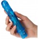 Μπλε Δονητής Με Glitter - Τoyz4lovers Jammy Jelly Fresh Glitter Vibrator Blue 17.5cm