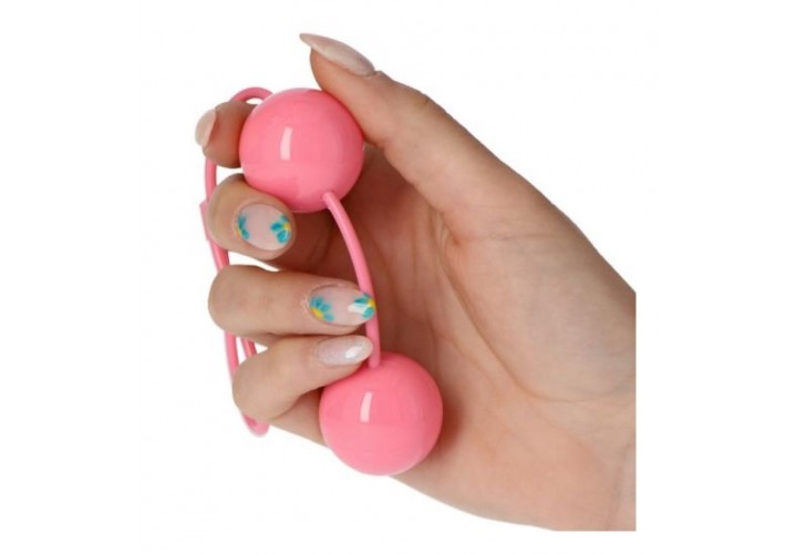Ροζ Κολπικές Μπάλες - Toyz4lovers Vaginal Kegel Candy Balls Pink