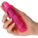 Ροζ Μικρός Δονητής Jelly - Toyz4lovers Jelly Glitter Cheeky Pink 13.5cm