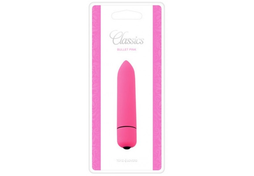 Toyz4lovers Vibrating Bullet Classic Pink 9cm