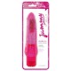 Ροζ Ρεαλιστικός Δονητής Jelly - Toyz4lovers Jammy Jelly Classy Glitter Vibrator Pink 20cm