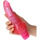 Ρεαλιστικός Δονητής Jelly - Toyz4lovers Jammy Jelly Glitter Vibrator Pink 22cm