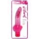 Ρεαλιστικός Δονητής Jelly - Toyz4lovers Jammy Jelly Glitter Vibrator Pink 22cm