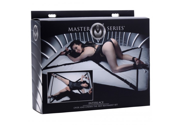 XR Master Series Interlace Bed Restraint Set Top & Bottom
