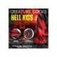 Κόκκινο Τερατώδες Ομοίωμα Με Γλώσσες - XR Brands Creature Cocks Hell Kiss Twisted Tongues Silicone Dildo Red 18.8cm