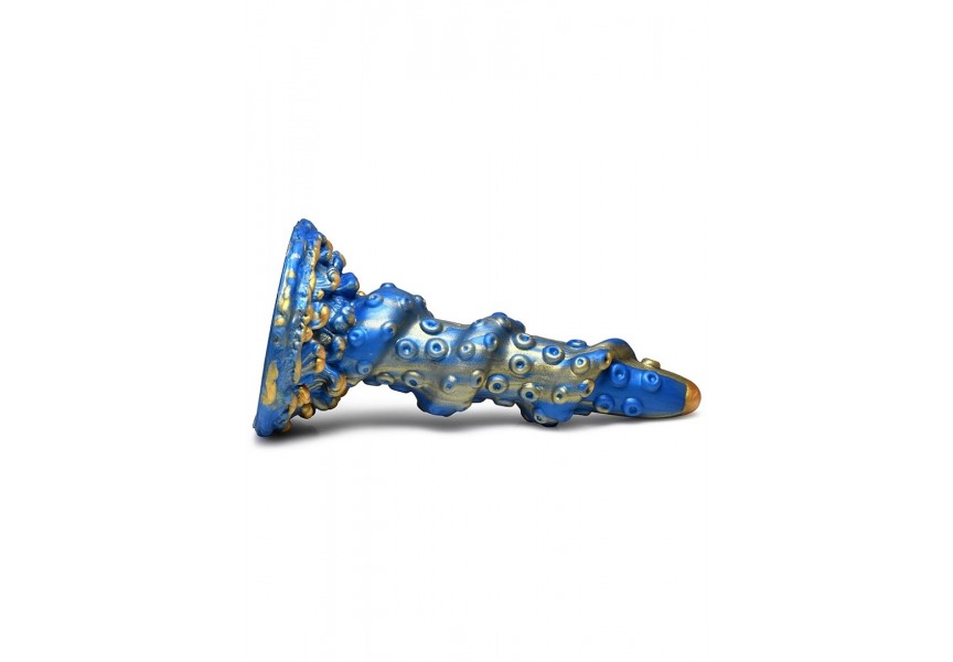 Μπλε Τερατώδες Ομοίωμα Με Πλοκάμια - XR Brands Creature Cocks Lord Kraken Tentacled Silicone Dildo Blue 21cm