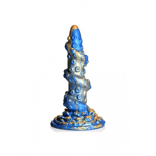 XR Brands Creature Cocks Lord Kraken Tentacled Silicone Dildo Blue 21cm