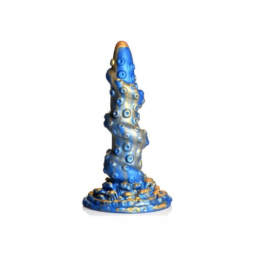 Μπλε Τερατώδες Ομοίωμα Με Πλοκάμια - XR Brands Creature Cocks Lord Kraken Tentacled Silicone Dildo Blue 21cm