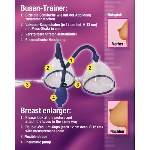 Αντλία Μεγέθυνσης Στήθους - You2Toys Easy Grow Breast Pump
