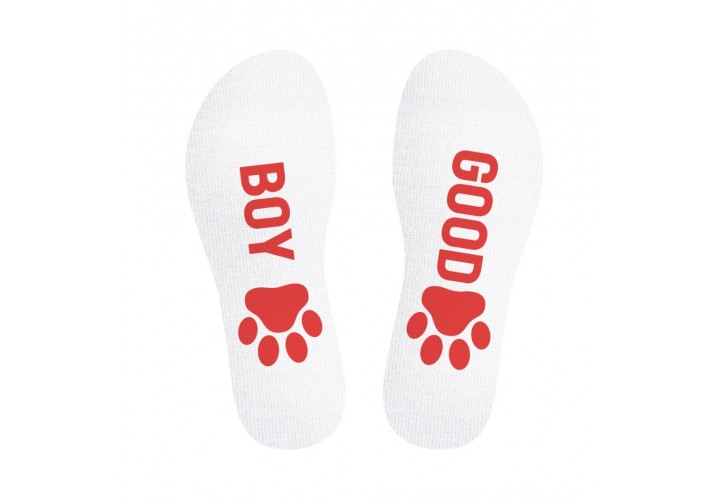 Κόκκινες Φετιχιστικές Κάλτσες - SneakXX Sneaker Socks Good Boy Red